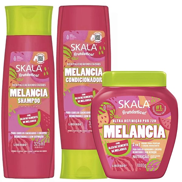 Skala Kit Melancia Revitalização e Definição de Cachos