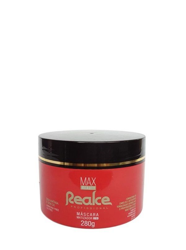 SoftHair|Max Beauty Realce Profissional Máscara Matizadora Red 280gr