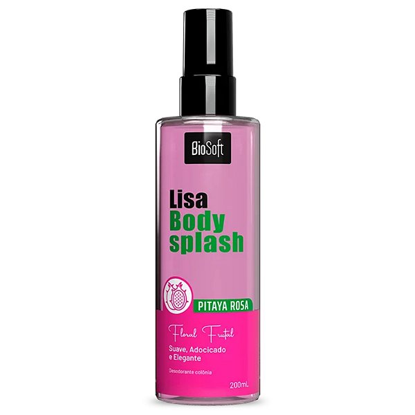 Lisa Body Splash Pitaya Rosa Bio Soft Floral Frutal