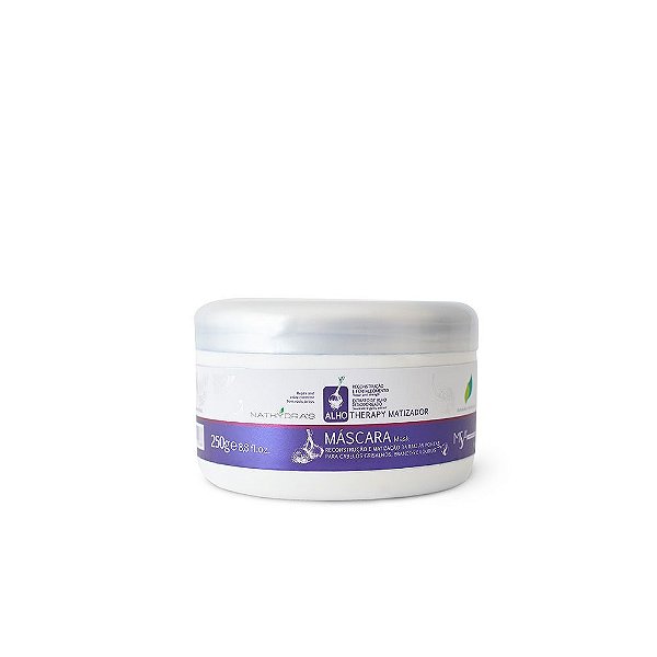 Nathydras Máscara Matizadora Alho Therapy Reconstrução Força 250g
