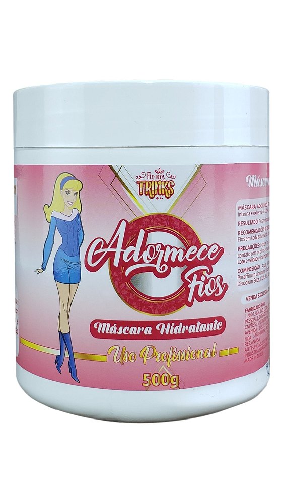 Adormece Fios Máscara Hidratante Fio Nos Trinks 500g