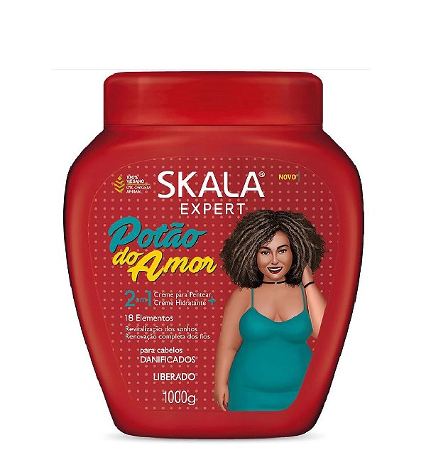 Potão do Amor Creme para pentear E Creme Hidratante Skala 1Kg