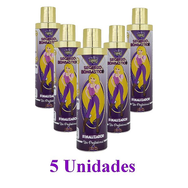 Finalizador Segredo Bombástico Combo 5 Un Para Revenda Fio Nos Trinks