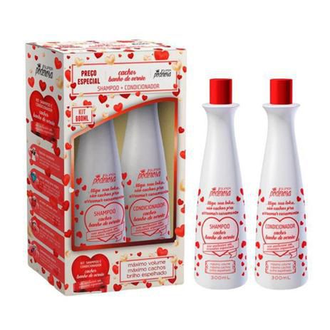 Kit probelle cachos banho de verniz Shampoo E Condicionador 300ml