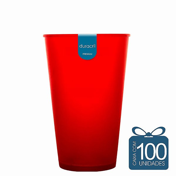 100 Copos Ecológico Biodegradável 550 ml