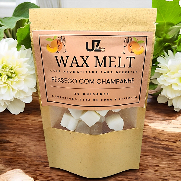 Wax Melts Pêssego com Champanhe
