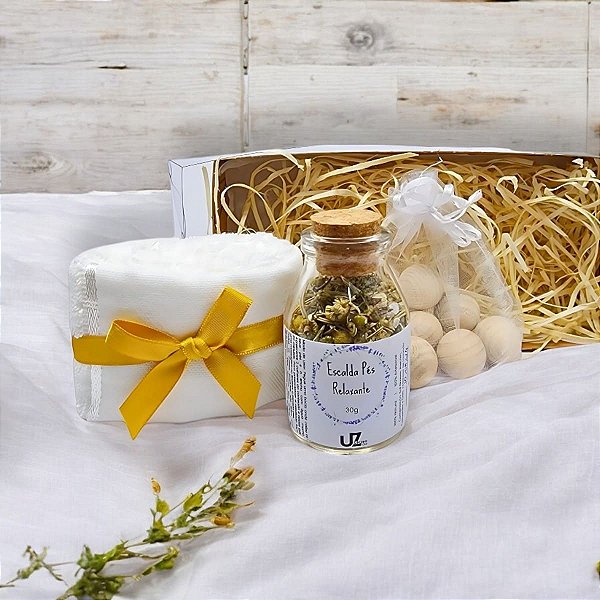 Kit Relaxar Escalda Pés - Serenidade