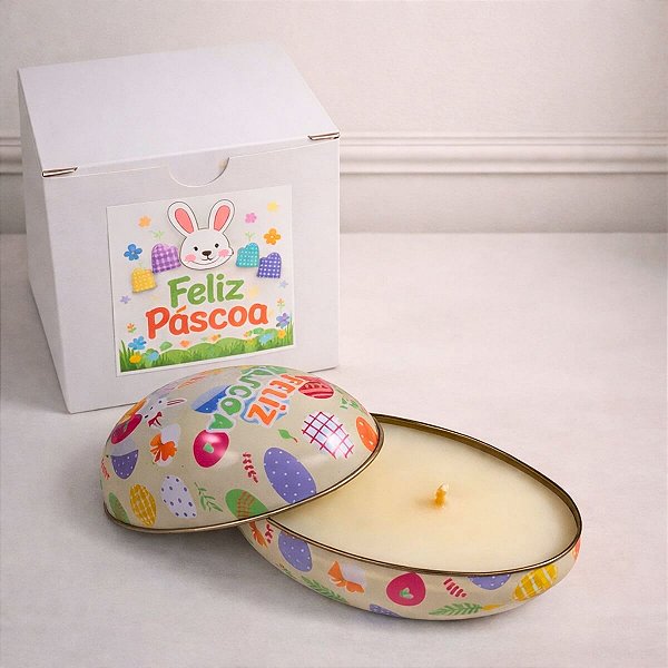Vela Aromática Ovo de Páscoa - Sensação