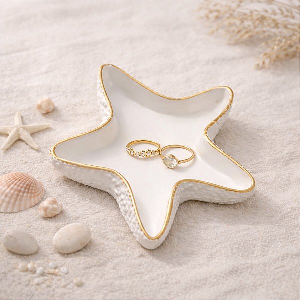 Bandeja Decorativa Estrela do Mar