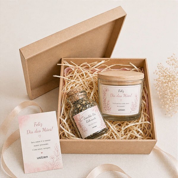 Kit Aromático Personalizado Vela e Escalda Pés - Meraki