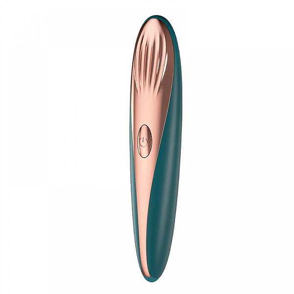 Massageador corporal com 10 vibrações e com função de aquecimento recarregável - Importado