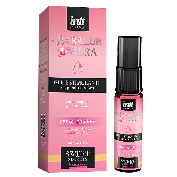 Gel Excitante Beijável Babalub Vibra Hot - INTT