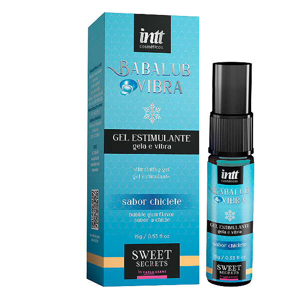 Gel Excitante Beijável Babalub Vibra Ice- INTT