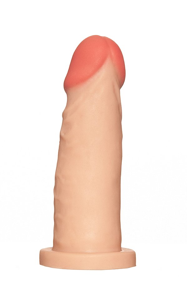 Pinto de Borracha Realístico Simples - Junior  -Bege - 14x3,6 CM