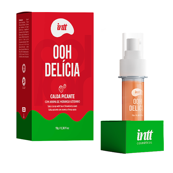 Ooh Delícia – Calda Picante –  Morango Azedinho - INTT