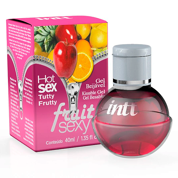 Gel Beijável Fruit Sexy Sabor Tutti Frutti - Intt