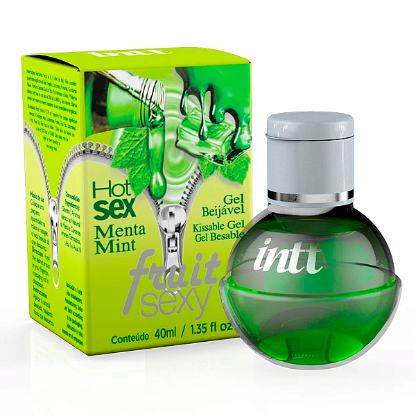 Gel Beijável Fruit Sexy Sabor Menta - Intt