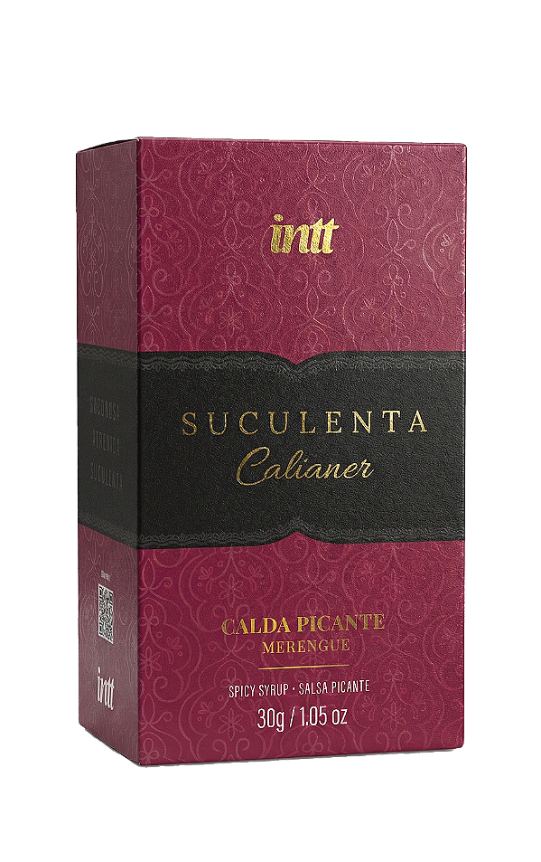 Suculenta by Calianer calda com efeito quente e picante com aroma de merengue – 30g INTT