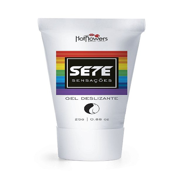 Gel Lubrificante 7 SETE Sensações bisnaga - Hot Flowers