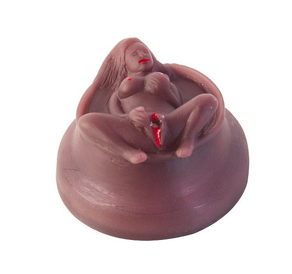 Tampa para lata Vagina Black - Hot Flowers