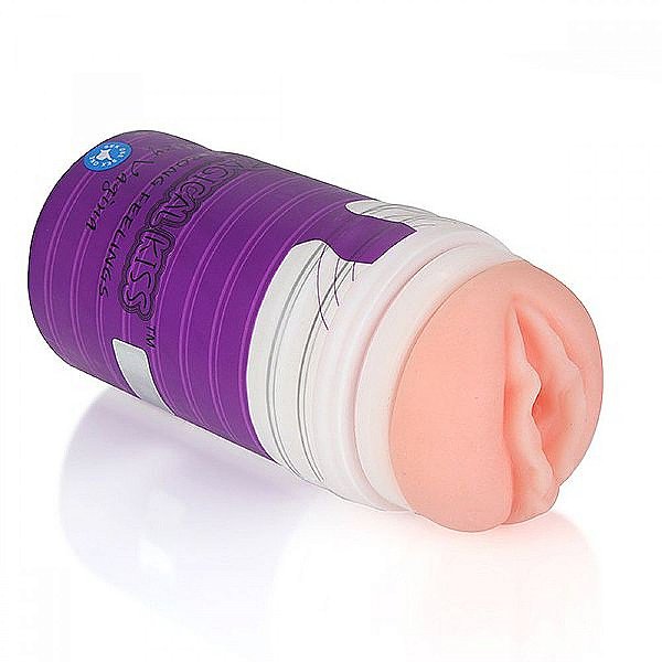 Masturbador Masculino Com Relevo Sanfonado Vagina - Importado
