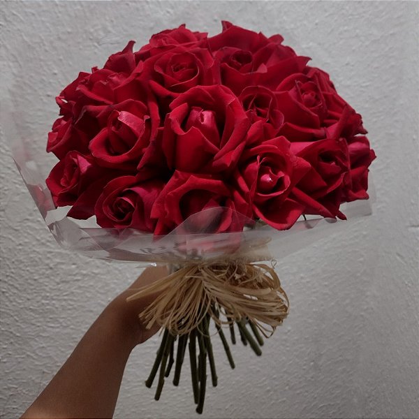 Buquê com Rosas Vermelhas
