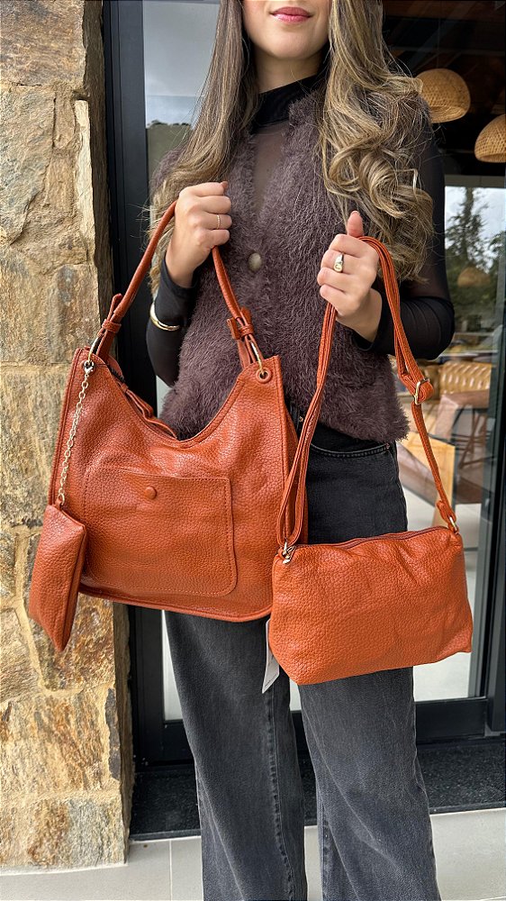 Bolsa Lyssa Conjunto 3 peças