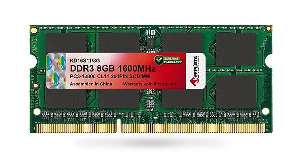 MEMORIA 8GB DDR3 1600 2400 PC3 12800 CL11 MHZ KEEPDATA@