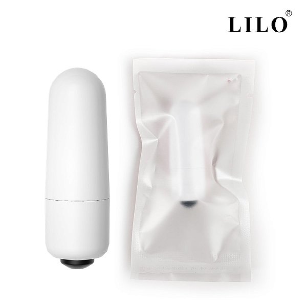 Mini Power Bullet Estimulador Clitoriano - MV002A - Cor:Branco