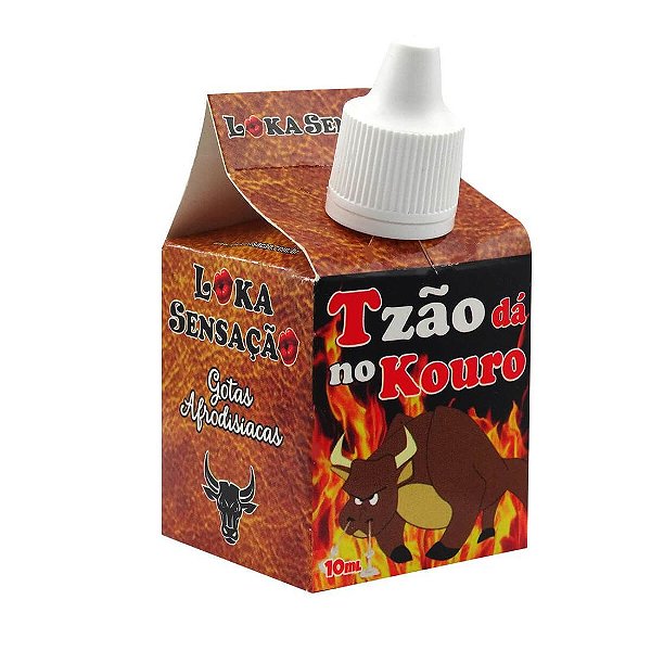 Tzão Dá No Kouro Gotas Estimulantes 10ml