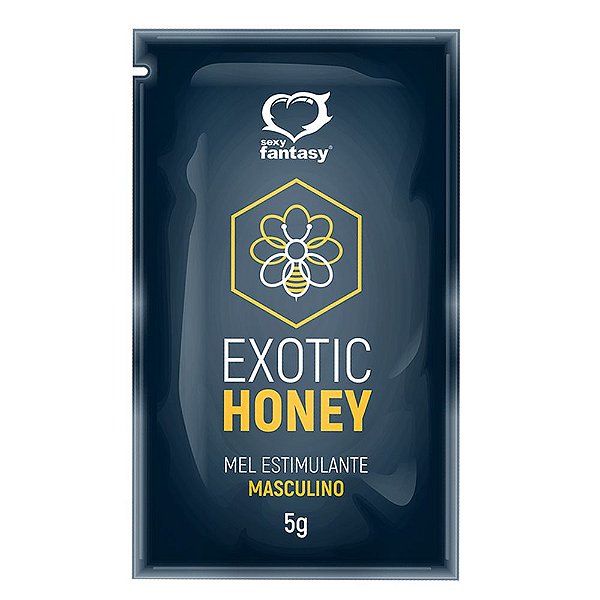 Exotic Honey Estimulante Masculino Sachê 5g
