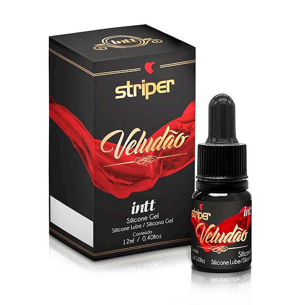 Striper Veludão Lubrificante Siliconado 12ml