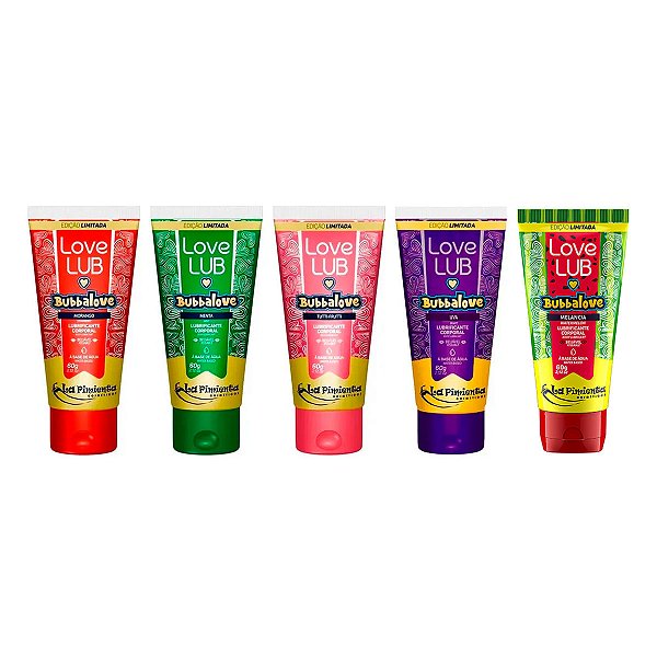 Love Lub Bubbalove Lubrificante Corporal Beijável 60g -