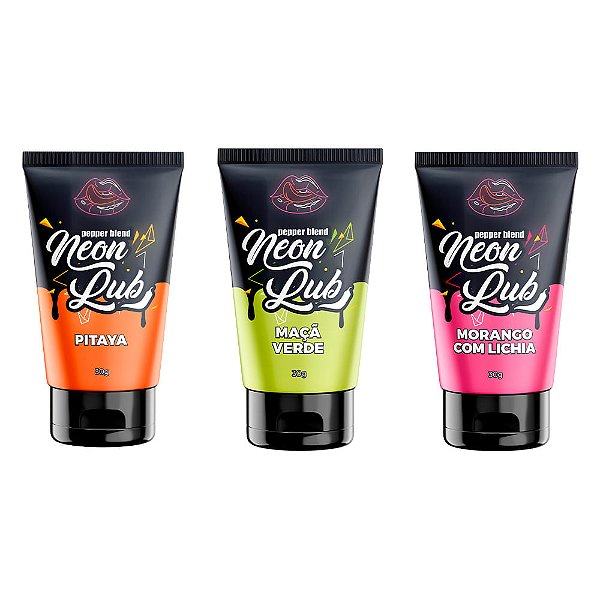 Gel Lubrificante Neon Lub 30g -