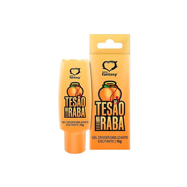 Tesão na Raba Gel Dessensibilizante Excitante 15g