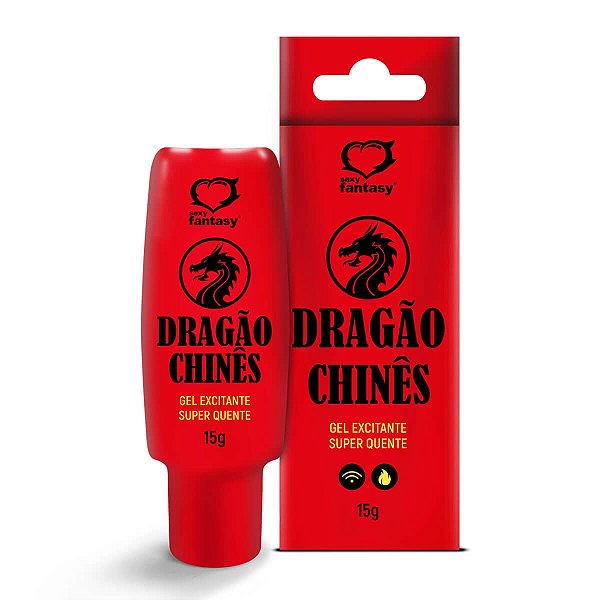 Dragão Chinês Gel 15g Excitante Super Quente