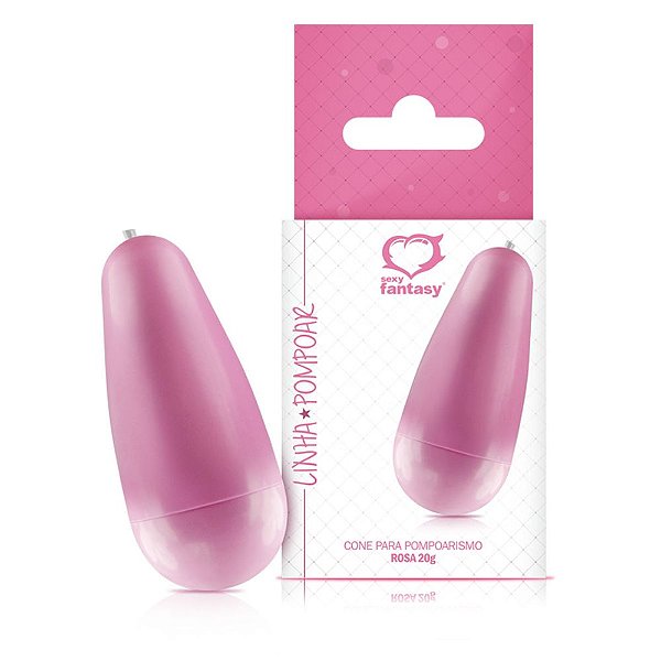 Cone para Pompoarismo 20g - Cor:Rosa