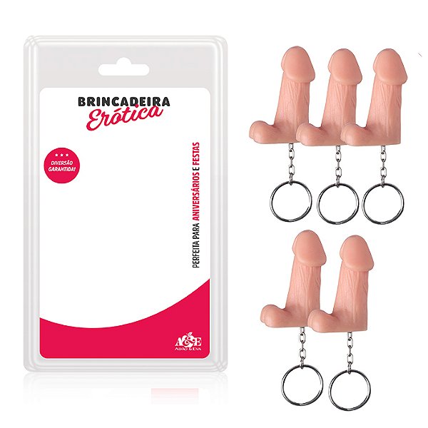 BC019 - Chaveiro Mini Pênis - 1un