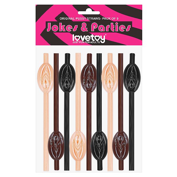 Canudo Vagina Original Pussy Straws - 1 Un - BR006