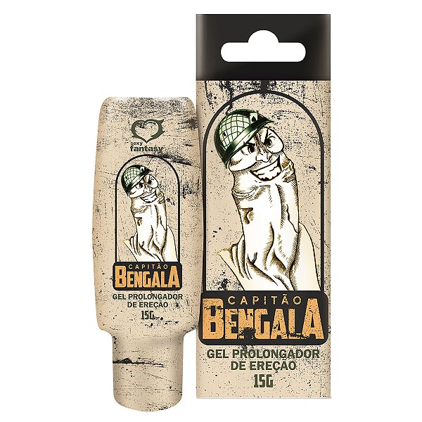 Capitão Bengala Gel Prolongador de Ereção 15g