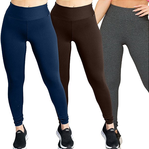 Legging Nice Plus Size Poliéster - Janfer Sport