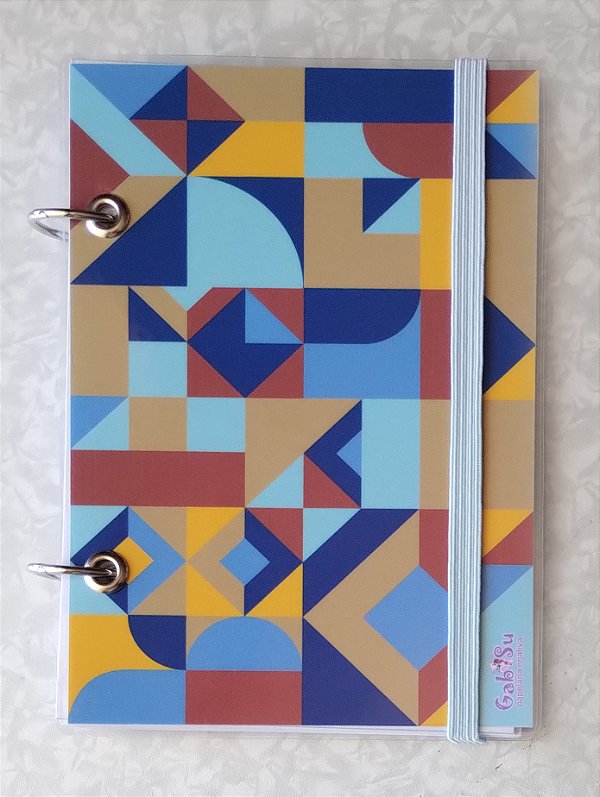 Caderno A6 (mini) argolado parte 02