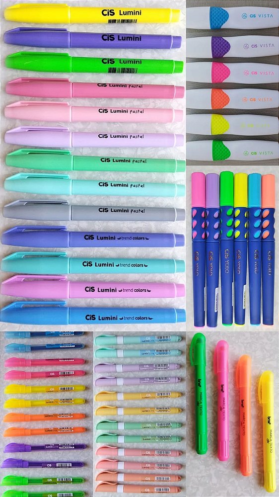 Marca-texto a partir de R$ 4,00