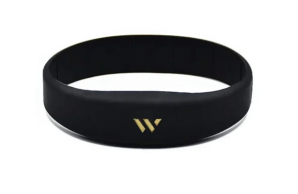 Pulseira de Silicone com chip RFID / NFC