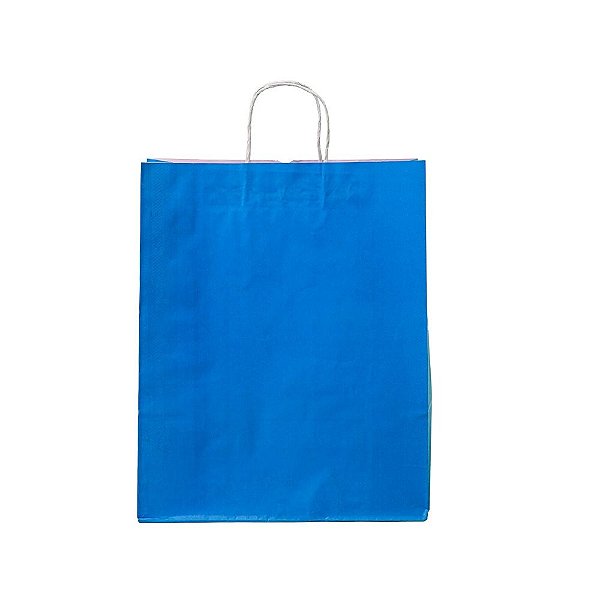 Sacola Kraft Grande Colorida Personalizada – Packs a partir de 50 un.