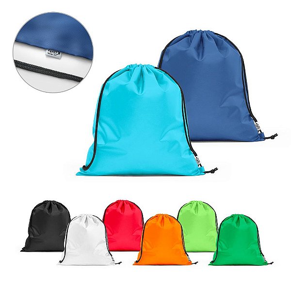 Mochila Saco em Poliéster Reciclado Personalizada – Packs a partir de 50 un.