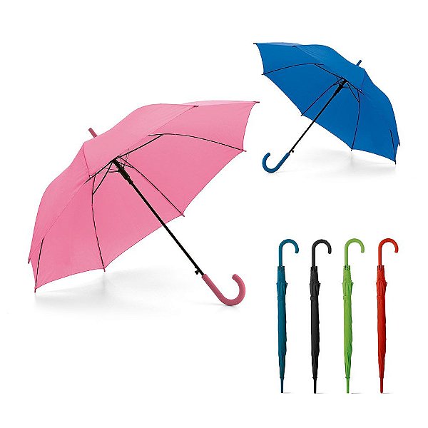Guarda-Chuva Automático com Cabo Emborrachado Personalizado – Packs a partir de 50 un.