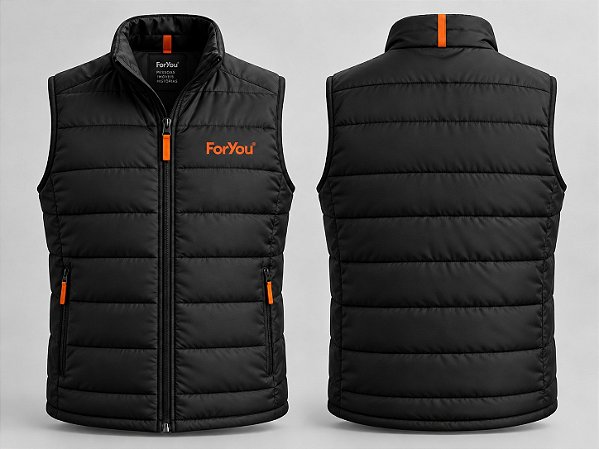 Colete Puffer com Capuz Removível Personalizado – Packs a partir de 5 un.
