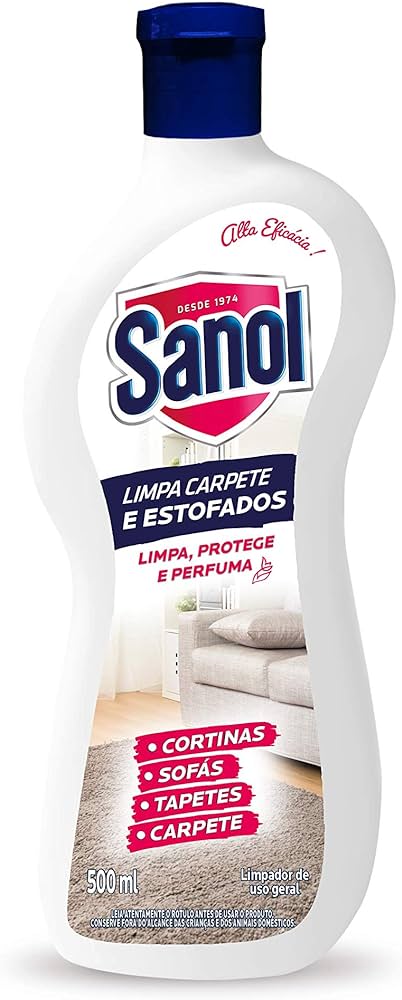 Limpa Carpete e Estofados Sanol