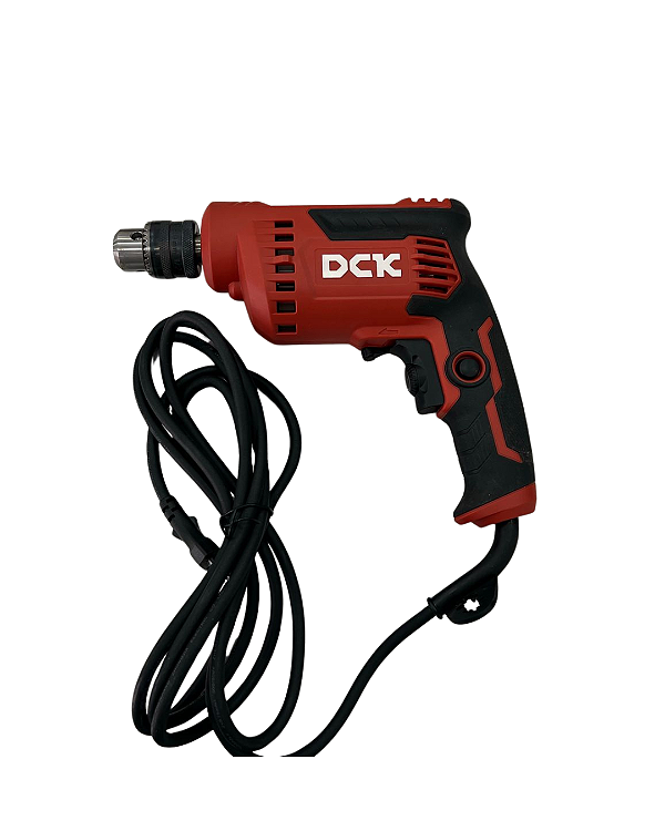 Furadeira Elétrica Manual DCK KJZ05-10B 600W Profissional (Voltagem a 220v)